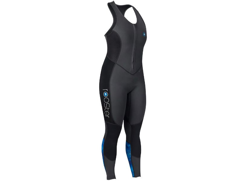Long John Thermaflex 1.5mm femme en néoprène noir, idéal pour la chaleur et le confort pendant vos sorties.