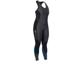Long John Thermaflex 1.5mm femme en néoprène noir, idéal pour la chaleur et le confort pendant vos sorties.