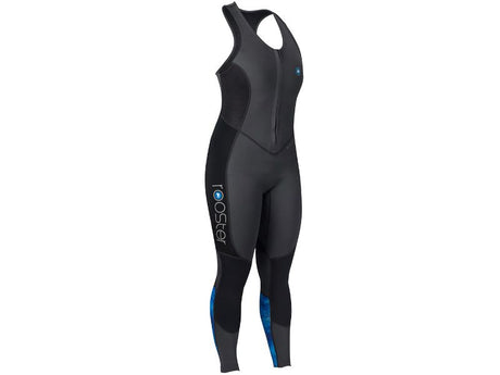 Long John Thermaflex 1.5mm femme en néoprène noir, idéal pour la chaleur et le confort pendant vos sorties.