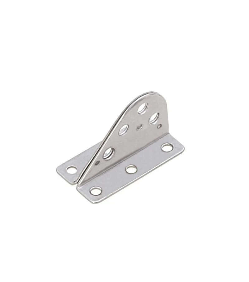 Ferrure détai Ø5 - 34X60XH38mm, dimensions de 60 x 34 x 38mm, axe de Ø5mm, fabrication en métal.