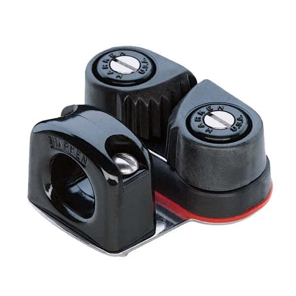 Filoir et taquet Carbo-cam 365, taquet coinceur Cam-Matic avec embase en acier inoxydable, supporte jusqu'à 91 kg.