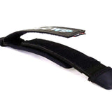 Footstraps réglables (paire) vue rapprochée montrant la construction rembourrée et ajustable.