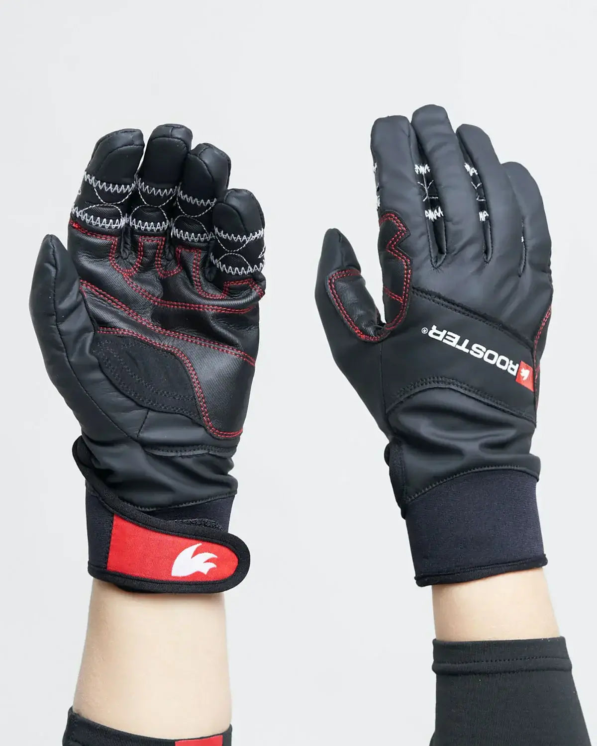 Gants AquaPro de Rooster, gants de voile matériels en polyuréthane avec doublure polaire pour performance et protection.