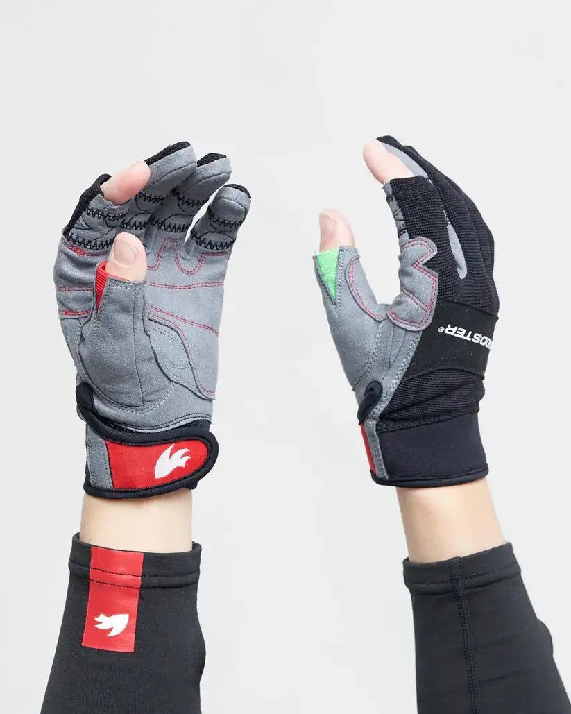 Gants Dura Pro 2 junior de Rooster, gants de navigation avec adhérence et souplesse, design profilé.