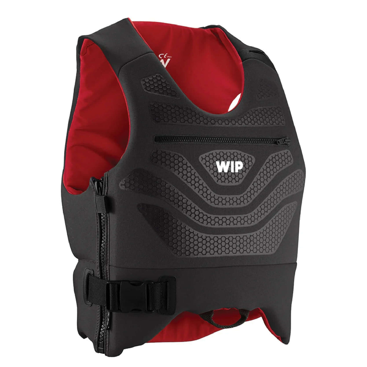Gilet d'aide à la flottabilité FLOW NEO VEST 50N en néoprène super extensible, dos extra-fin pour mobilité optimale.