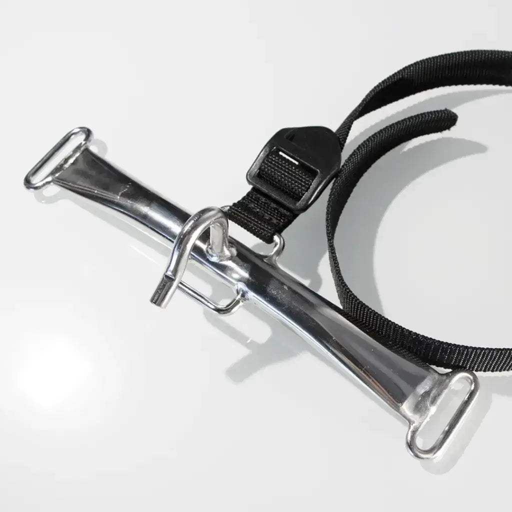 Harnais de trapèze EXO HARNESS 3.0 avec attache métallique et sangle ajustable.