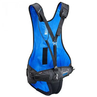 Harnais de trapèze PRO HARNESS 2.0 + LUMBAR, conception ergonomique et ceinture lombaire amovible.