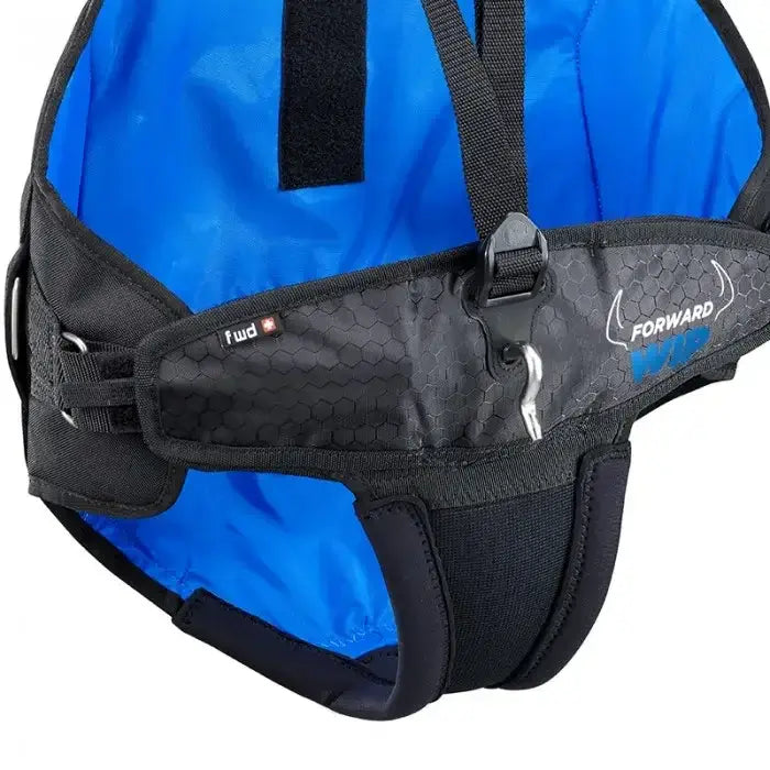 Harnais de trapèze PRO HARNESS 2.0 + LUMBAR avec ceinture lombaire amovible et système d'ajustement Flow Vortex.