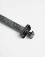 ILCA Travel carbon Tiller Extension 1250 close-up view, showcasing the carbon material and attachment design.