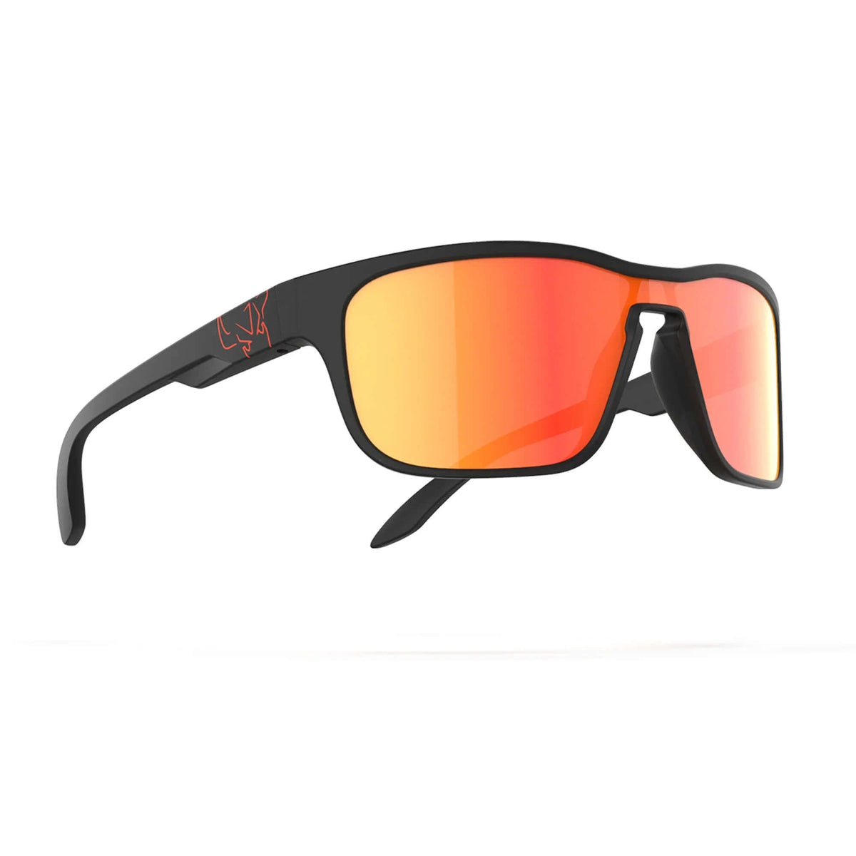Lunettes WINGY avec Verre Monolens High Vision de catégorie 3, design sportif et branches incurvées.