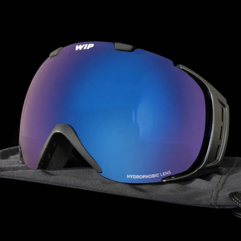 Masque FLYING MASK 2.0 avec verre panoramique sphérique et traitement hydrophobe, protection UV.