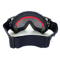 Masque FLYING MASK 2.0 arrière avec verre panoramique sphérique pour protection contre UV et embruns.