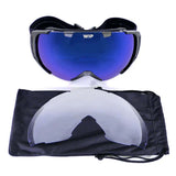 Masque FLYING MASK 2.0 avec verre panoramique sphérique et housse de protection.