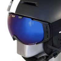Masque FLYING MASK 2.0 avec verre panoramique sphérique et traitement hydrophobe pour protection UV.