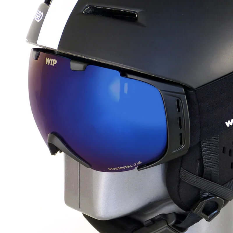 Masque FLYING MASK 2.0 avec verre panoramique sphérique et traitement hydrophobe pour protection UV.