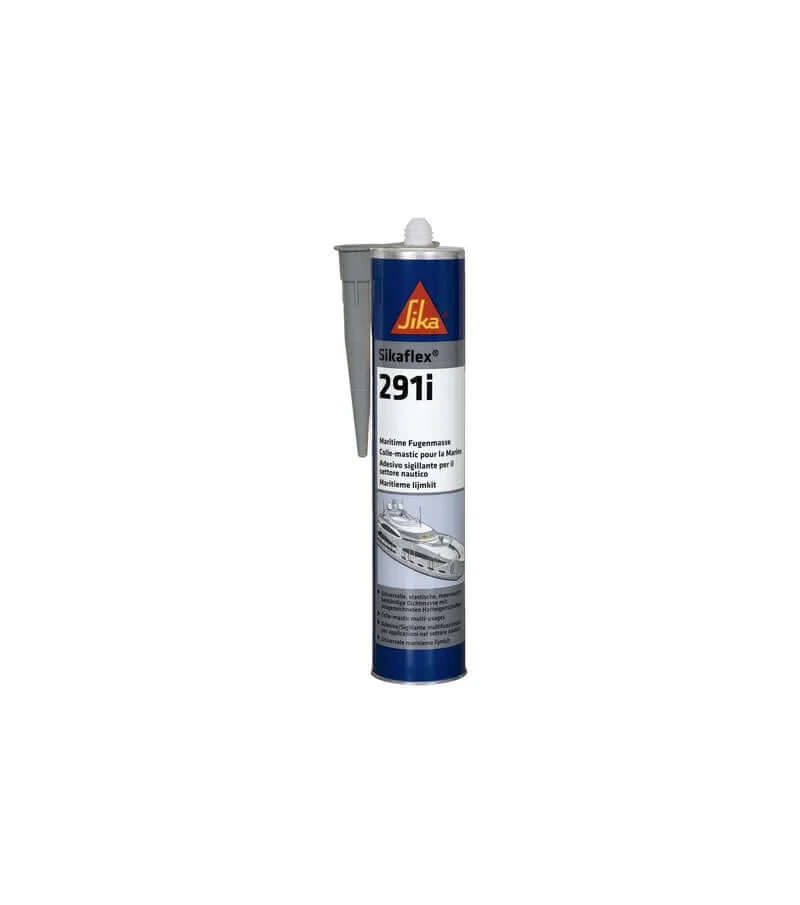 Colle SIKAFLEX 291i pour construction navale - tube de 300ml, excellente élasticité et adhérence multi-supports.