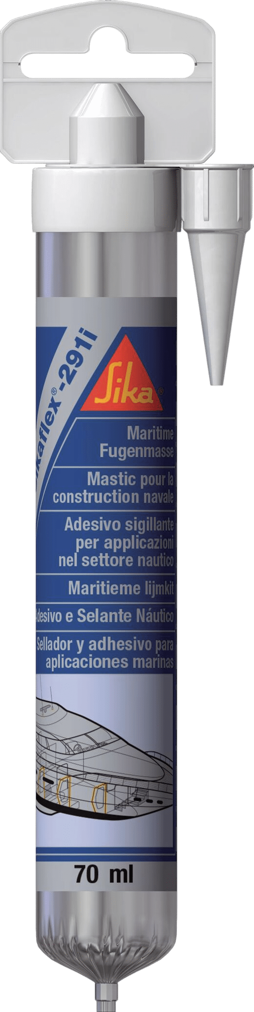 SIKAFLEX 291i 70ML, BLACK