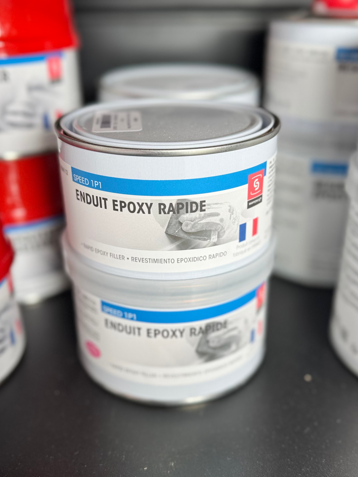 Enduit époxy rapide speed filler 150ml