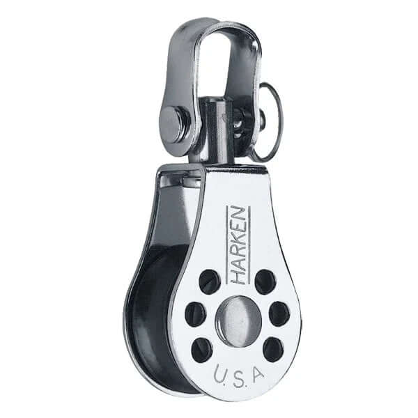 Micro Block à émerillon 22 mm de Harken, poulie légère et compacte pour navigation.