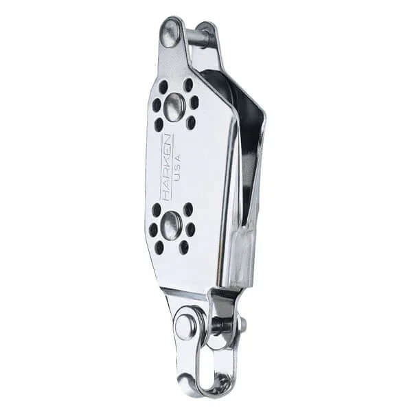 Micro Block violon Ringot 22 mm pour planches à voile et dériveurs, conception légère et compacte.