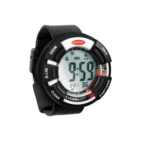 Montre 'Clear Start', Ø 65mm avec grand écran numérique pour lecture rapide.