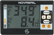 Affichage de données du compas de régate speedo NS360 Pocket V2 avec écran LCD et boutons de commandes.