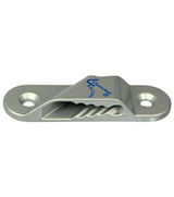 Clamcleat aluminium à plat - Tribord avec système de maintien à dents antidérapantes pour cordes 3-6 mm.