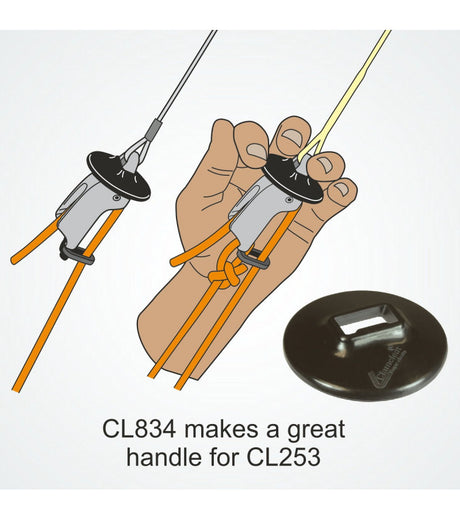 Clamcleat mini Aluminium CL253