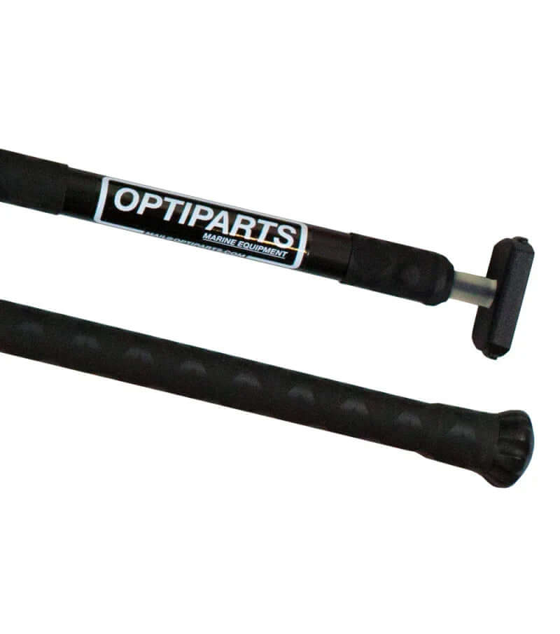 Stick aluminium Ø20 articulation démontable, tube en aluminium de 20 mm pour systèmes de barre courante.