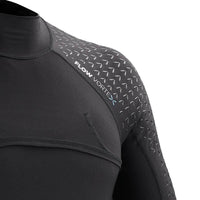 Rashguard haute technologie Aero Flow Vortex avec design innovant et chevrons 3D pour un meilleur flux d'air.