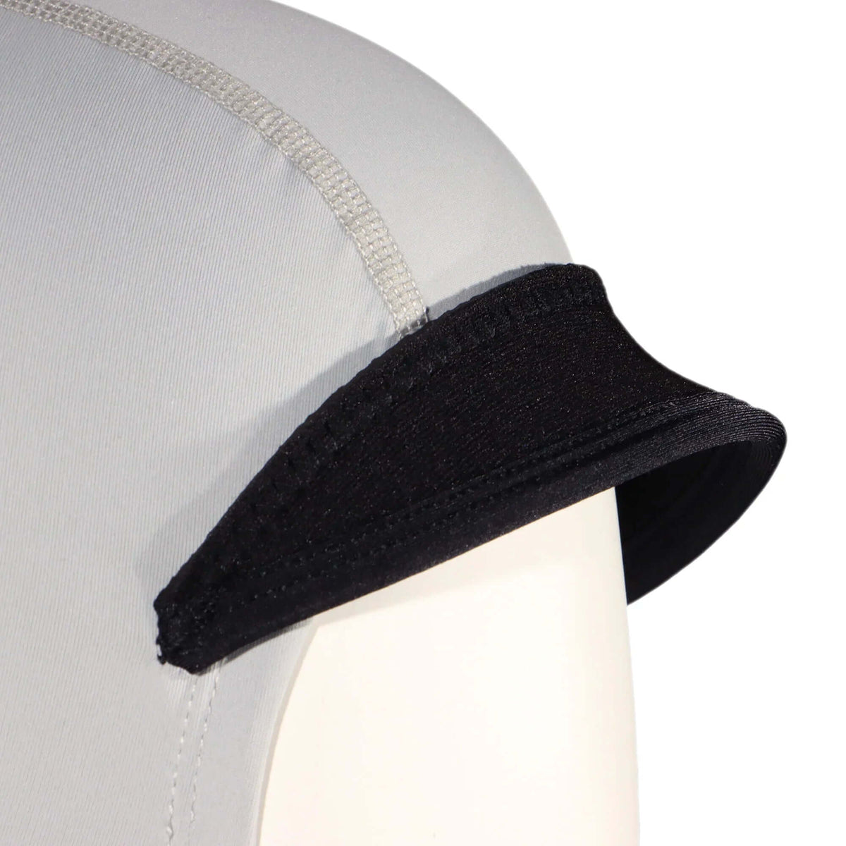 Overtop HOODED UV RASHGUARD LONG SLEEVE close-up of cuff detail showing fabric and design specifications.