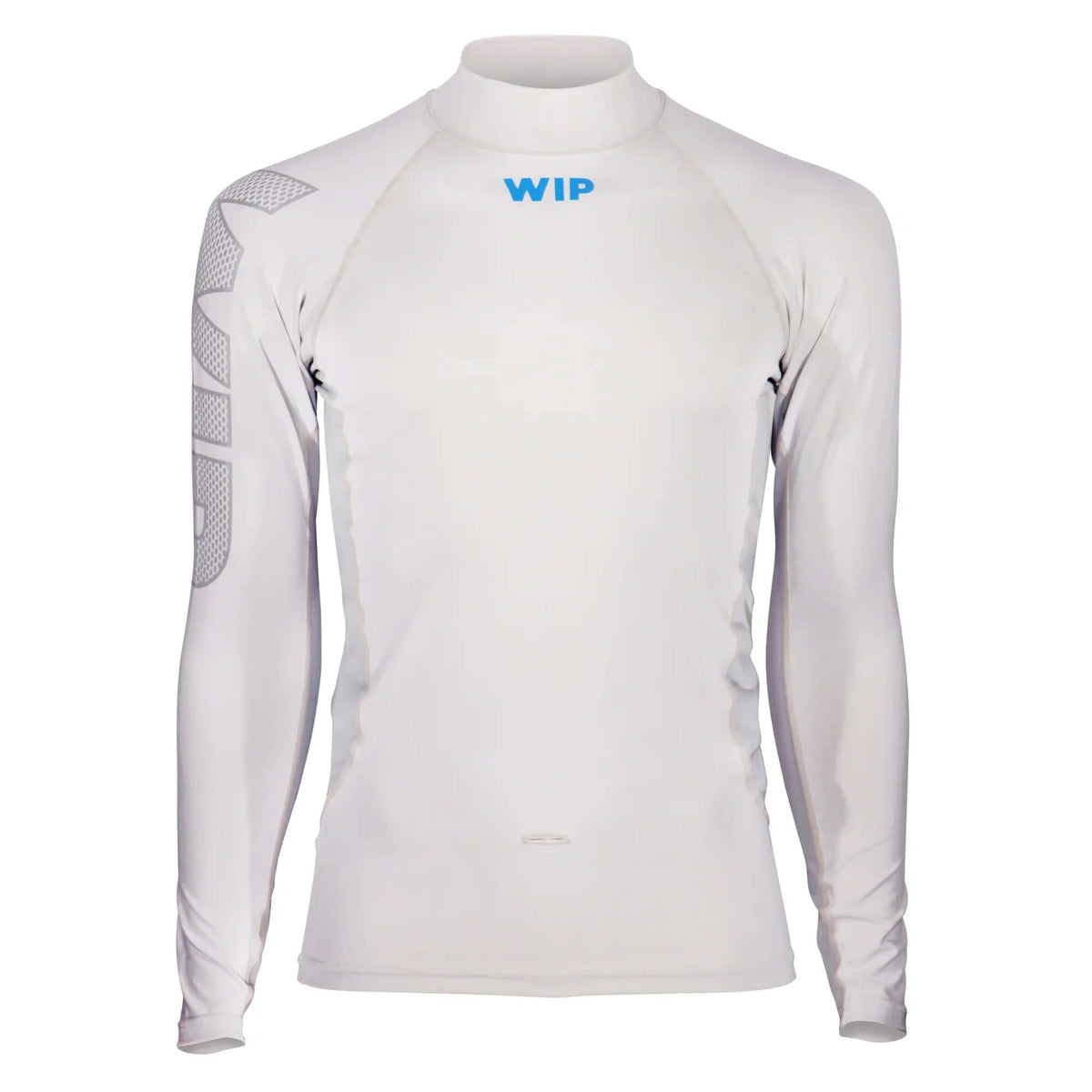 Overtop LONG SLEEVE RASHGUARD GREY avec tissu en polyamide spandex, protection solaire UV +50, coupe ergonomique.