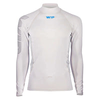 Overtop LONG SLEEVE RASHGUARD GREY avec tissu en polyamide spandex, protection solaire UV +50, coupe ergonomique.