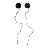 PENONS. Ensemble de penons adhésifs avec fils rouge et vert pour visualiser l'écoulement de l'air sur les voiles.