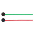 Penons de foc autocollants 3pcs verts / 3pcs rouges en nylon avec fixation autocollante.
