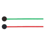 Penons de foc autocollants 3pcs verts / 3pcs rouges en nylon avec fixation autocollante.