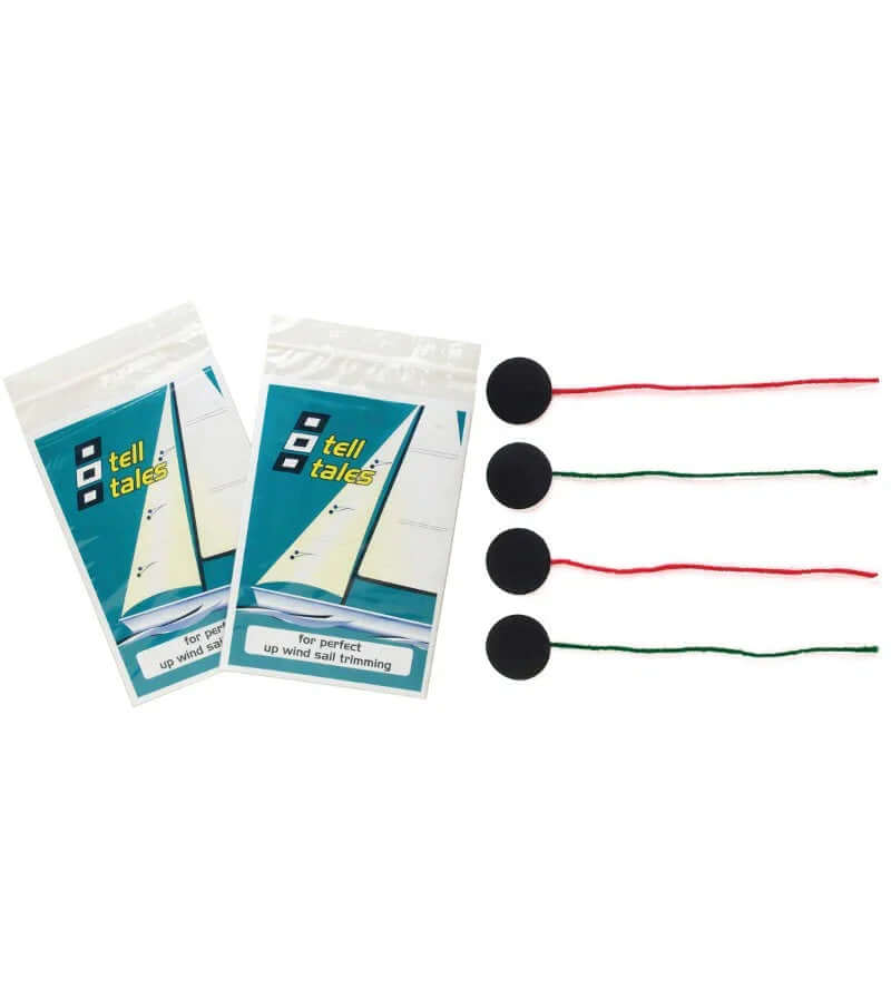 Penons vert/Rouge - 8 paires, 4 rouges et 4 verts, installation rapide avec support autocollant, résistant à l'eau et aux UV.