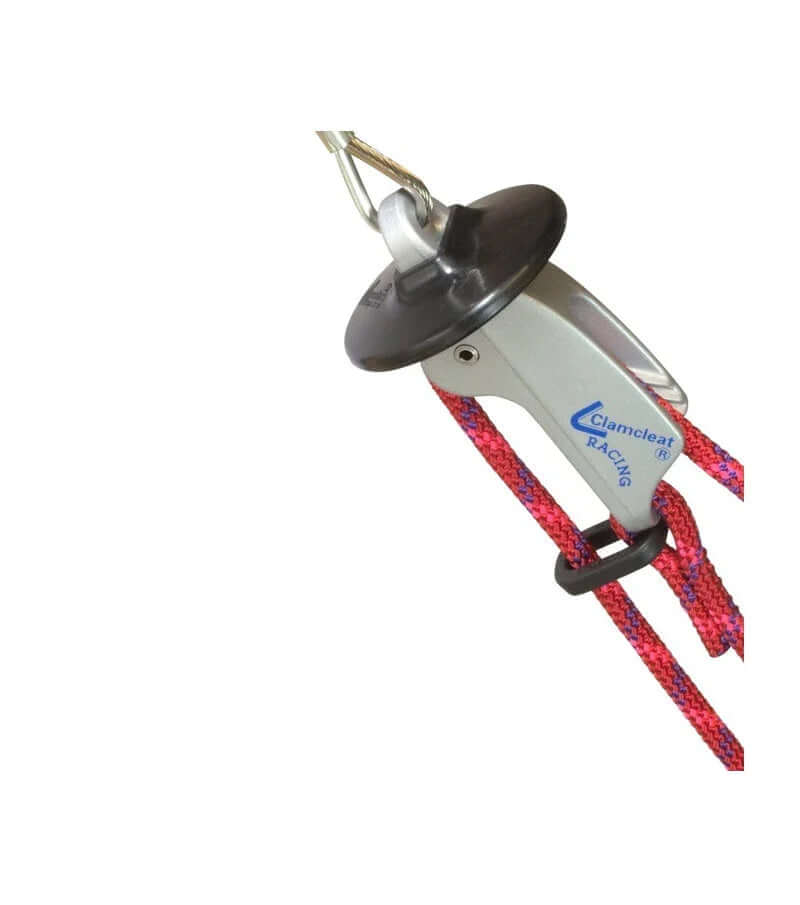 Poignée pour Clam-Cleat de trapèze CL253 avec matériel haute résistance et forme ergonomique.