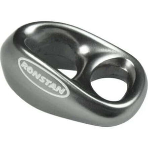 Poulie à friction Shock - pour cordage de 6 mm - gris, poulie compacte en aluminium anodisé.