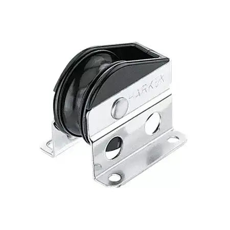 Bullet verticale câble 29 mm de Harken avec réa en aluminium et roulements, conçu pour une faible friction.