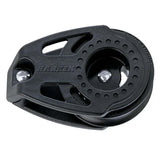 Poulie Carbo 40 mm à plaquer, conçue pour un fonctionnement fluide avec faible coefficient de friction, dimensions compactes.
