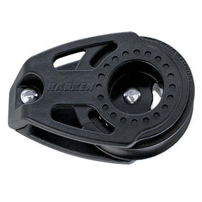 Poulie Carbo 40 mm à plaquer, conçue pour un fonctionnement fluide avec faible coefficient de friction, dimensions compactes.