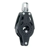 Poulie Carbo 40 mm Ratchet à Ringot vue arrière, conçue pour la gestion des charges élevées et des manœuvres exigeantes.