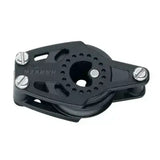 Poulie Carbo 40 mm à plaquer à Ringot vue de dessus, conception compacte et légère.