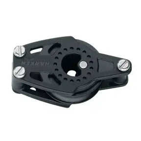 Poulie Carbo 40 mm à plaquer à Ringot vue de dessus, conception compacte et légère.