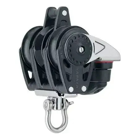 Poulie Carbo 40 mm triple Ratchet a taquet Ringot avec système de cliquet, charge maximale 408 kg.