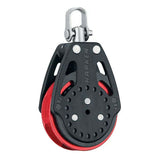 Poulie Carbo 57 mm Ratchamatic RED avec système à capteur de charge et roulements.