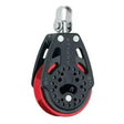 Poulie Carbo 57 mm Ratchet de Harken, accastillage de haute performance avec réa de 57 mm et charge de travail maximale de 227 kg.