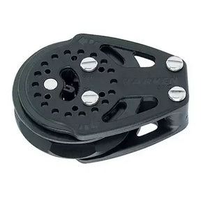 Poulie Carbo 57 mm Ratchet à plaquer vue de côté avec mécanisme de libération et technologies avancées.
