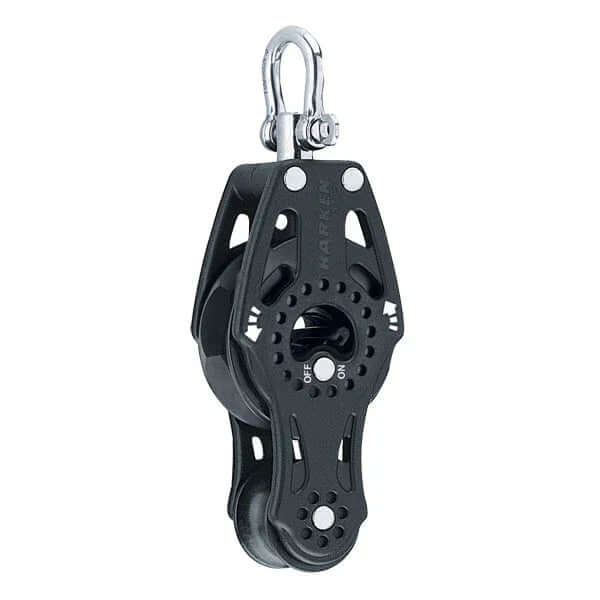 Poulie Carbo 57mm violon Ratchet, design optimisé pour un équilibre entre puissance et libération, Ø du réa 57 mm.